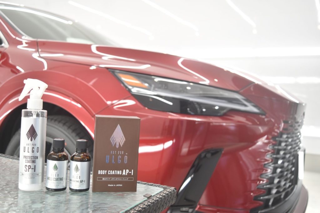 『レクサス　RX』ULGOコーティング/ガラス撥水コーティング/ホイールコーティング！