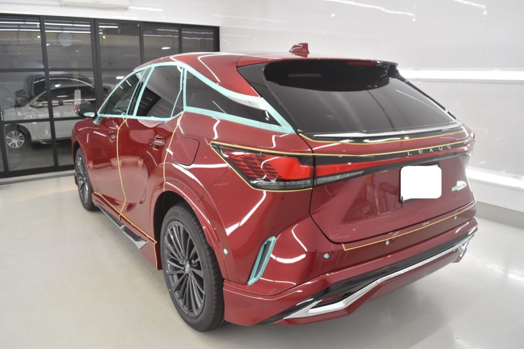 『レクサス　RX』ULGOコーティング/ガラス撥水コーティング/ホイールコーティング！