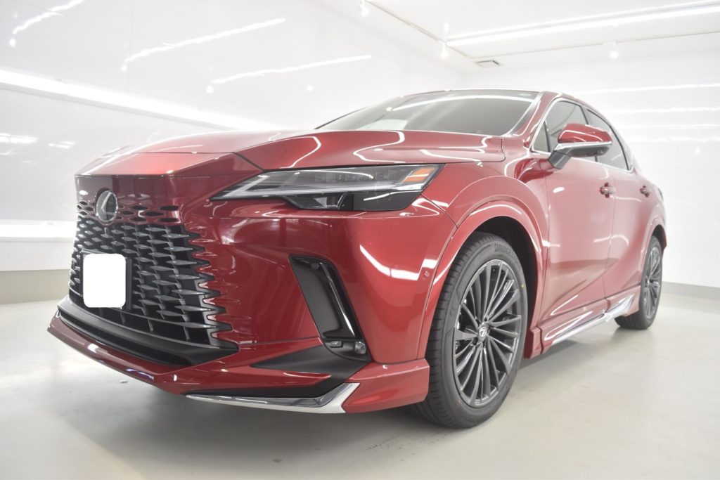 『レクサス　RX』ULGOコーティング/ガラス撥水コーティング/ホイールコーティング！