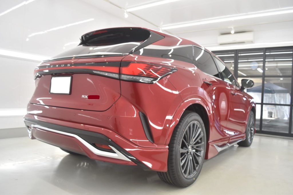 『レクサス　RX』ULGOコーティング/ガラス撥水コーティング/ホイールコーティング！